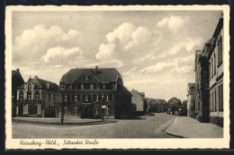 AK Heinsberg-Rhld., Sittarder Strasse Mit Geschäft  - Heinsberg