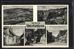 AK Untertürkheim, Gartenstr., Kriegerdenkmal, Langestr.  - Other & Unclassified