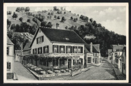 AK Schönau Bei Heidelberg, Gasthof Forellenhaus Pfälzerhof  - Heidelberg