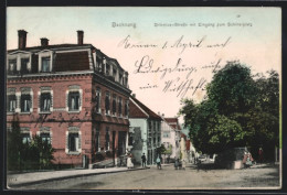 AK Backnang, Dillenius-Strasse Mit Eingang Zum Schillerplatz  - Backnang