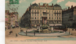 (69) LYON Place Des Jacobins,  Charette Autobus Tramway (Rhone) - Other & Unclassified