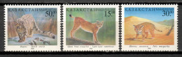 Kazakhstan 1998 / Mammals Big Cats MNH Felinos Mamíferos Säugetiere / Hx81  C5-26 - Félins