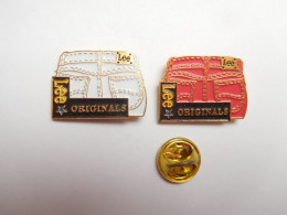 2 Beaux Pin's , Marque Lee Originals , Jeans , Mode , Signé FB - Trademarks