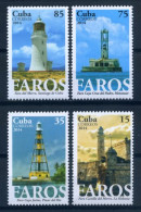 Cuba 2014 / Lighthouses MNH Faros Leuchttürme / Hh51  C1-5 - Phares