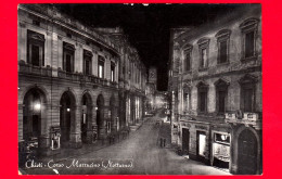 ITALIA - Abruzzo - Cartolina Viaggiata Nel 1962 - Chieti - Corso Marrucino (notturno) - Chieti