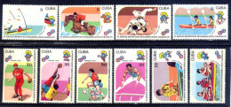 Cuba 1990 / Sport Panamerican Games MNH Deportes Juegos Panamericanos / Gq39  C1-7 - Other & Unclassified