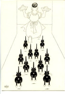 CPSM 10.5 X 15 Illustrateur  Albert DUBOUT Extrait De "Entre Chats"  Ed Du Livre 1962 - Dubout