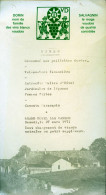 19 - MENU - GRAND HÔTEL LES BASSES 27 Mars 1971 - Menus