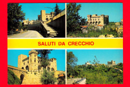 ITALIA - Abruzzo - Cartolina Viaggiata Nel 1981 - Crecchio (Chieti) - Vedute - Sonstige & Ohne Zuordnung