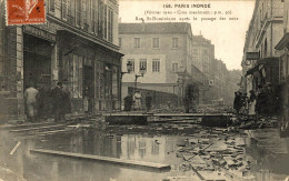 PARIS INONDE RUE SAINT DOMINIQUE - Paris Flood, 1910