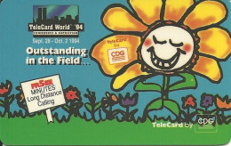 USA: Prepaid CDG - TeleCard World Exposition 1994 New York - Otros & Sin Clasificación
