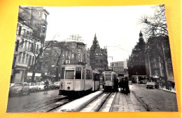 HOBOKEN -   Foto  Tramway  - Lijn Centraal Station- Groenplaats   (10.5 X 15 Cm) - Tram