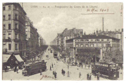 RHÔNE - LYON - Perspective Du Cours De La Liberté - P. M. N° 28 - Lyon 3