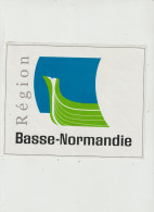 LD 61 : Autocollant :  Basse  Normandie  , Région - Stickers