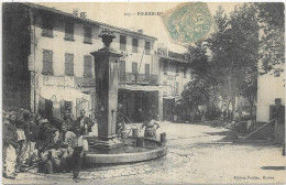 D 83. PIERREFEU.   LA FONTAINE. CARTE ECRITE - Autres & Non Classés