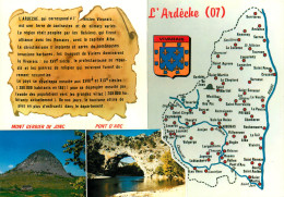 07 DEPARTEMENT DE L'ARDECHE  MULTIVUES - Sonstige & Ohne Zuordnung