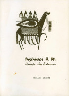 26 - MENU - INGENIEURS A.M. Groupe Des Ardennes - Hostellerie LENNOIR Auvillers Les Forges 30 Septembre 1967 - Menükarten