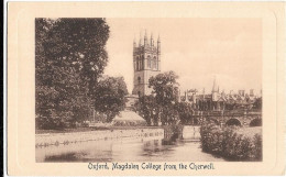 CPA - OXFORD - Magdalen College From The Cherwell - Oxford