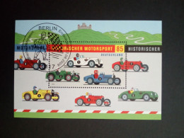 DEUTSCHLAND BLOCK 75 GESTEMPELT(USED) HISTORISCHER MOTORSPORT 2009 STEMPEL BERLIN - Sonstige & Ohne Zuordnung