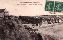 CPA - VAL-ANDRÉ - Vue Prise De La Corniche - Edition A.Waron - Pléneuf-Val-André