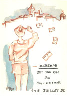 07 AUBENAS  BOURSE AUX COLLECTIONS 1992 - Aubenas
