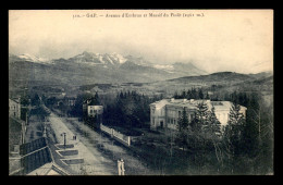 05 - GAP - AVENUE D'EMBRUN ET MASSIF DU PIOLIT - Gap