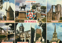 85 EN VENDEE MULTIVUES BLASON  - Autres & Non Classés