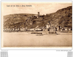 CPA (Réf:I259) Caub Mit Der U. Burg Gutenfels (ALLEMAGNE) - Bingen