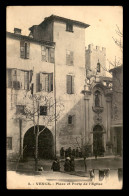 06 - VENCE - PLACE ET PORTE DE L'EGLISE - Vence