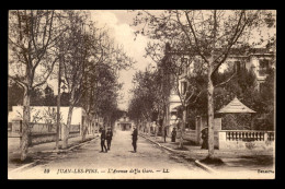 06 - JUAN-LES-PINS - L'AVENUE DE LA GARE - Juan-les-Pins