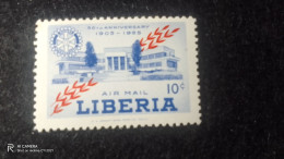 LİBERİA-1950-60         10  CENT            UNUSED - Liberia