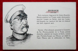 CPA Bismarck - Hommes Politiques & Militaires