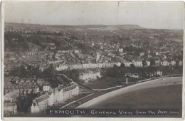 CPA - EXMOUTH - General View From The Air - Andere & Zonder Classificatie