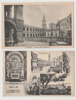 LORETO ANCONA  N. 2 CARTOLINE BASILICA F/P - Andere & Zonder Classificatie