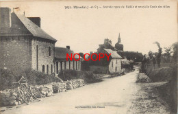 35 IFFENDIC. Nouvelle Ecole De Filles Arrivée Route De Bédée (carte Devenue Assez Rare)... - Autres & Non Classés