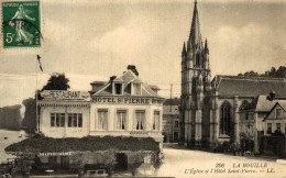 LA BOUILLE L'EGLISE ET L'HOTEL SAINT PIERRE - La Bouille