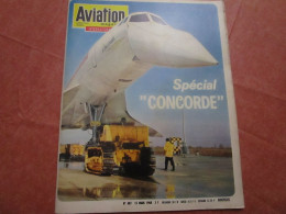 AVIATION Magazine - Spécial "CONCORDE" - N°487 - 15 Mars 1968 (96 Pages Et 1 écorché) - Stickers