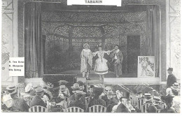 SPECTACLE - THEATRE - TABARIN -  Yves Martel, Charpentier, Mlle Delmay - Circulé 1905 - Bon état. - Theatre