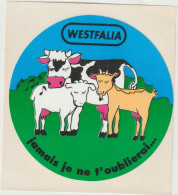 LD 61 : Autocollant :  Vache , Westfalia - Stickers