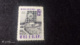 LİBERİA-1940-50         15  CENT            UNUSED - Liberia