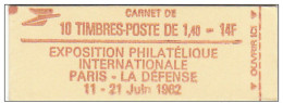 FRANCE CARNET SABINE  N° 2102 C5a - Other & Unclassified