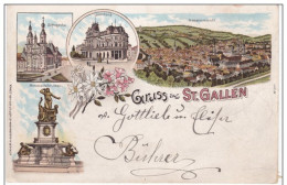 SUISSE GRUSS AUS SAINT GALLEN - St. Gallen