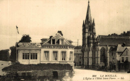 LA BOUILLE L'EGLISE ET L'HOTEL SAINT PIERRE - La Bouille