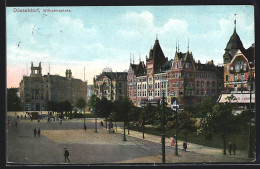 AK Düsseldorf, Wilhelmsplatz Aus Der Vogelschau  - Düsseldorf