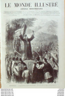 Le Monde Illustré 1876 N°1005 Montenegro Lourdes (65) Turquie Nisch Philippopoli Philadelphie Sénégal St Louis - 1850 - 1899