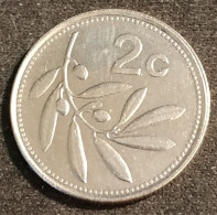 MALTE - MALTA - 2 CENTS 1995 - KM 94 - Malta