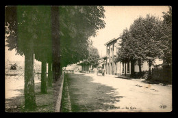 51 - SEZANNE- LA GARE DE CHEMIN DE FER - Sezanne