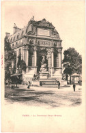 CPA Carte Postale France Paris Fontaine Saint Michel Début 1900  VM81253ok - Autres Monuments, édifices