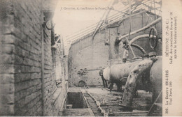 Béthune (Guerre 1914-1915.) : Salle Des Machines Fosse N°10 Après Le Bombardement. - Bethune