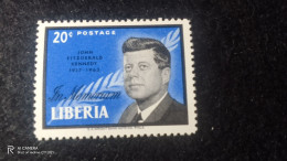LİBERİA-1960-70         15  CENT            UNUSED - Liberia